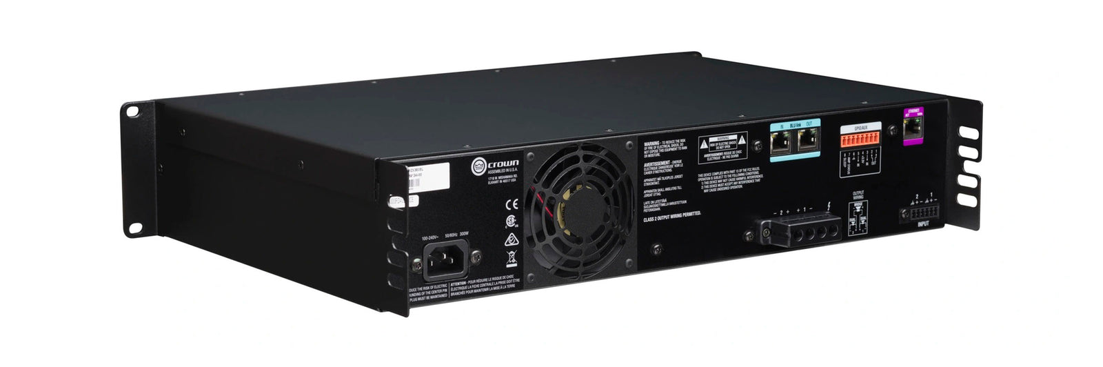 Crown CDI2X300BL 2-Channel Drive Core Series Power Amplifier - 300W by Crown