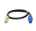 RCF CBL POWERCON LINK 0.7M Power Linking Cable for Pro Audio and Lighting - 0.7 Meters by RCF