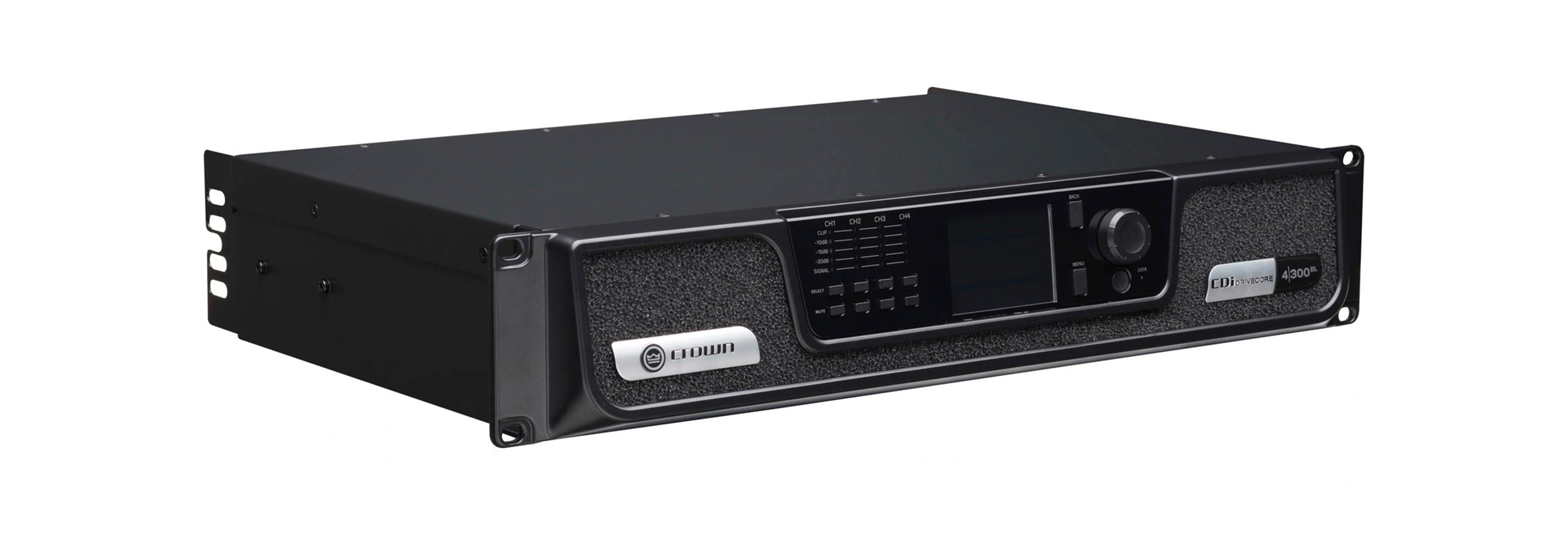 Crown CDI4X300BL 4-Channel Drive Core Series Power Amplifier with BLU link - 300 Watt by Crown