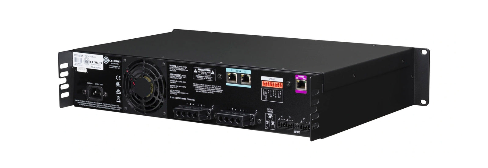 Crown CDI4X300BL 4-Channel Drive Core Series Power Amplifier with BLU link - 300 Watt by Crown