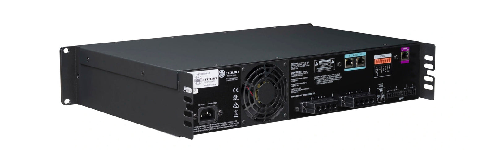Crown CDI4X300BL 4-Channel Drive Core Series Power Amplifier with BLU link - 300 Watt by Crown