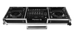 B-Stock: Odyssey FZDJMA9CDJW DJ Coffin Flight Case with Wheels for DJM-A9 and CDJ-3000 or Similar Size Gear by Odyssey