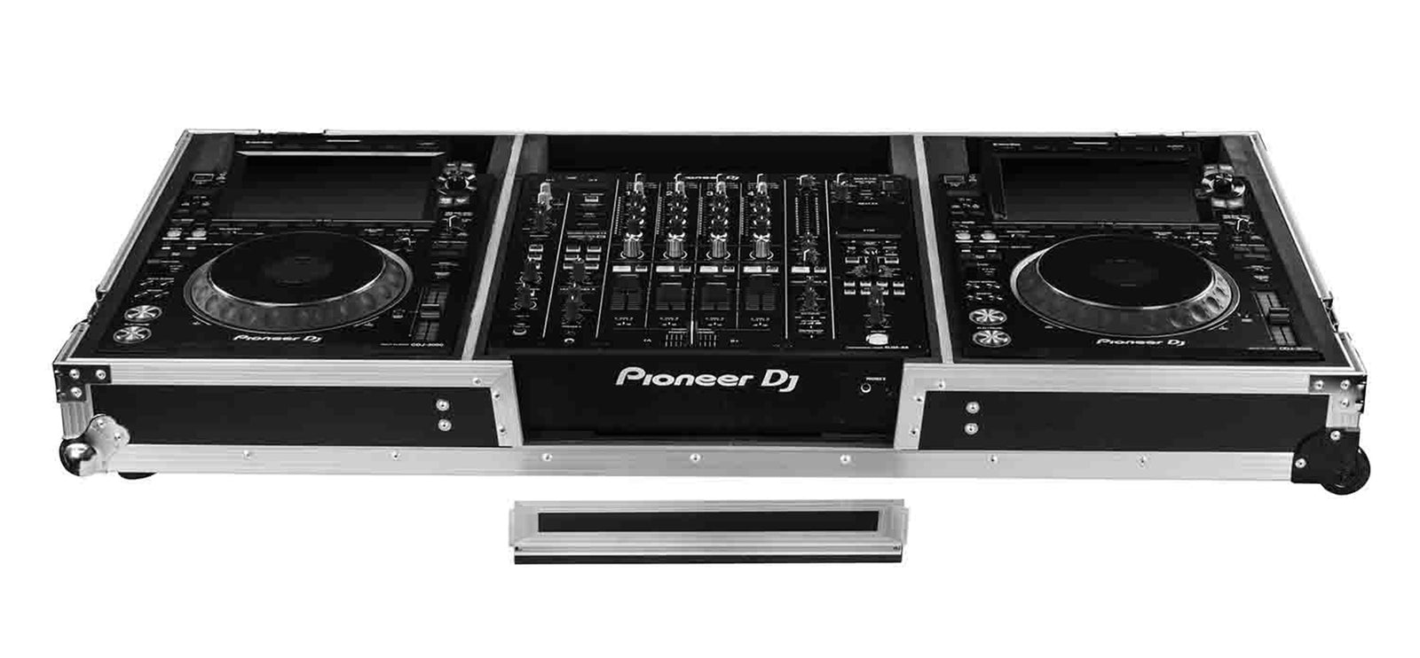 B-Stock: Odyssey FZDJMA9CDJW DJ Coffin Flight Case with Wheels for DJM-A9 and CDJ-3000 or Similar Size Gear by Odyssey
