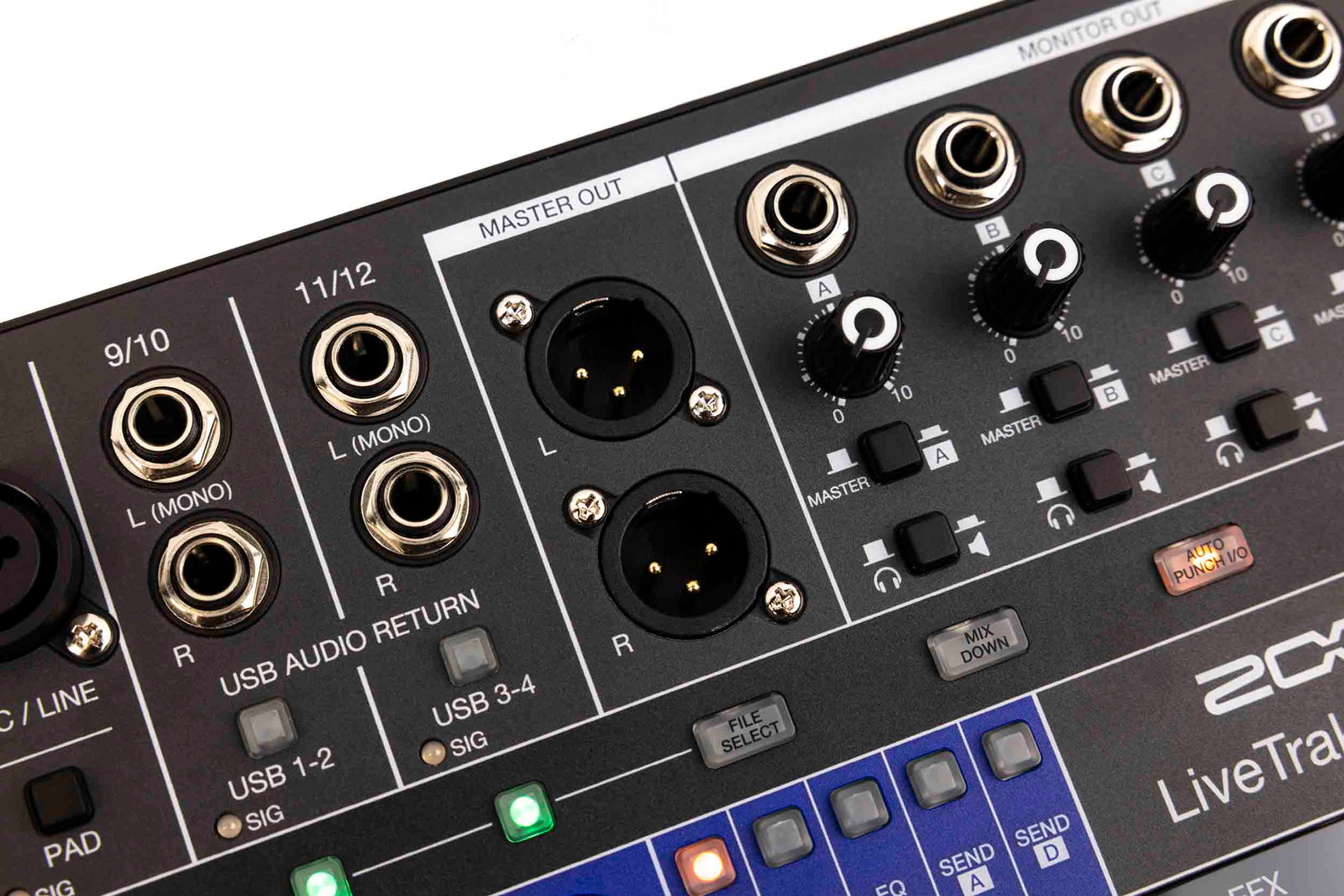 Zoom ZL12NEXT Professional Analog-Style Digital Audio Mixer with 5 Monitor Outputs by Zoom
