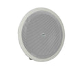 RCF PL8X 2-Way Coaxial Ceiling Passive Speaker with Transformer 8" Woofer, 80W - 70/100V by RCF