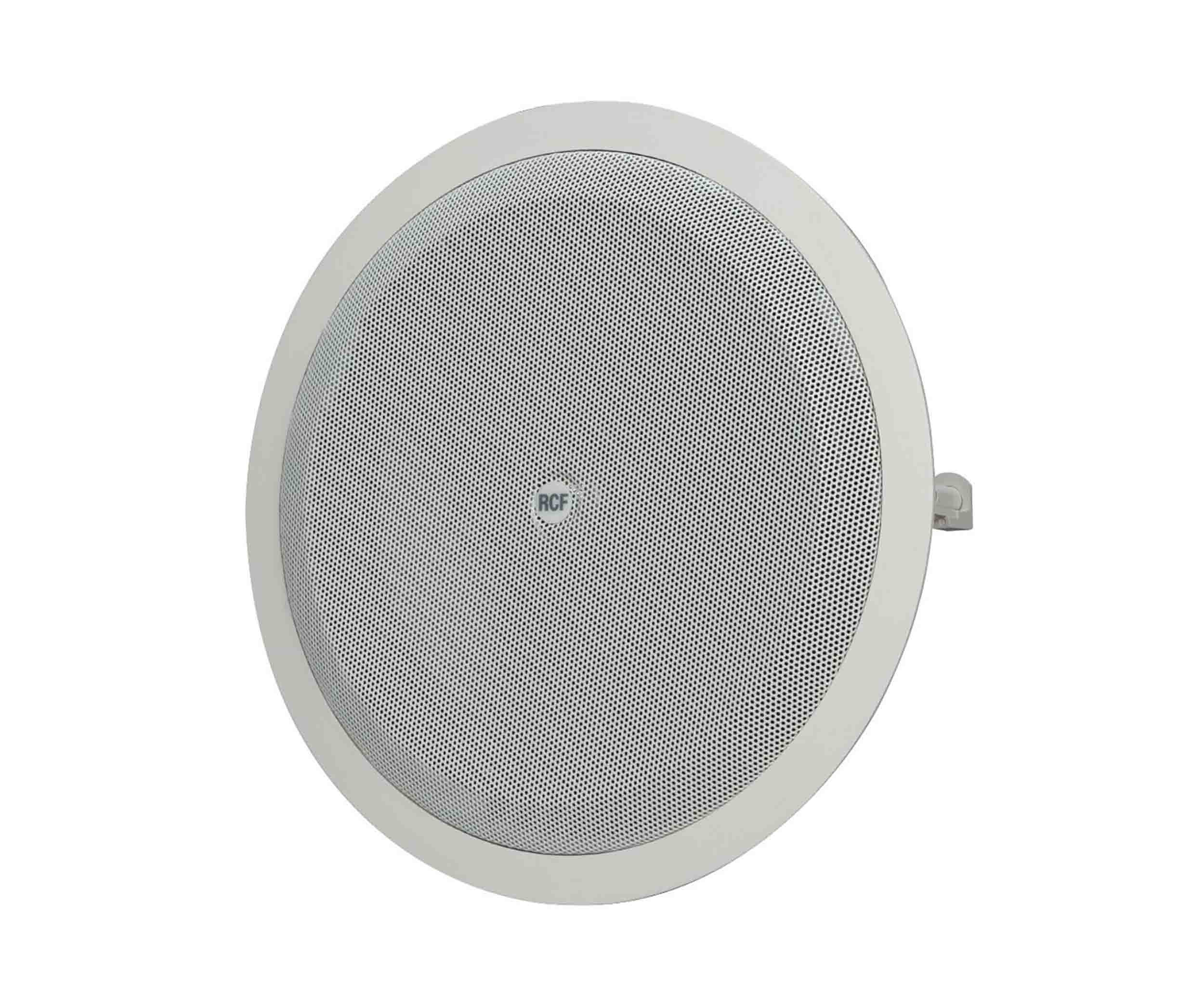 RCF PL8X 2-Way Coaxial Ceiling Passive Speaker with Transformer 8" Woofer, 80W - 70/100V by RCF