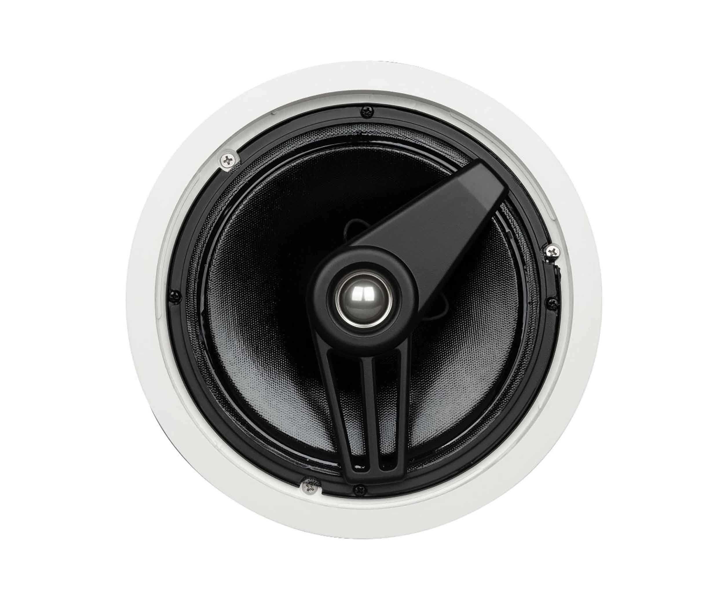 RCF PL8X 2-Way Coaxial Ceiling Passive Speaker with Transformer 8" Woofer, 80W - 70/100V by RCF