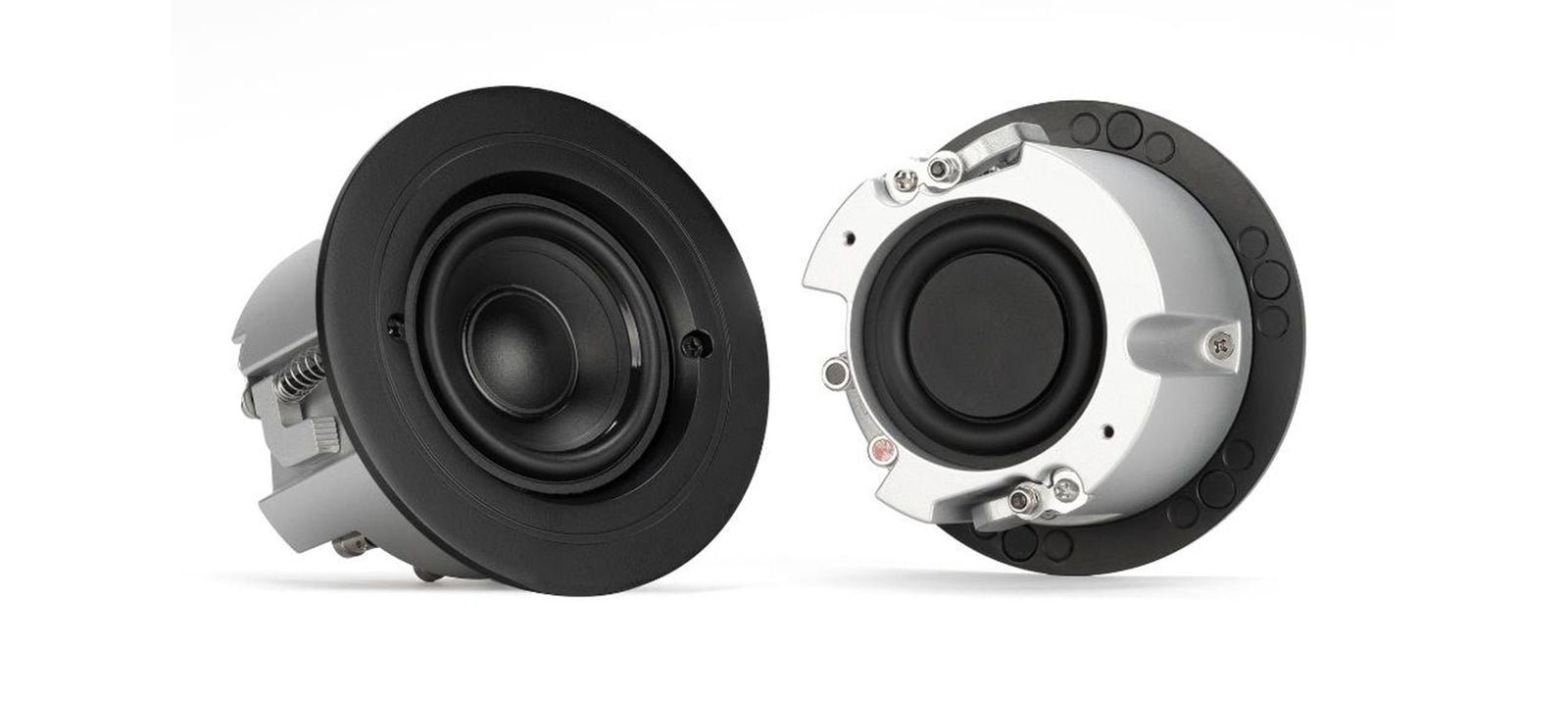RCF CMR 30 2.5-Inch Passive Two-Way Ceiling Speakers - White & Black Grills by RCF