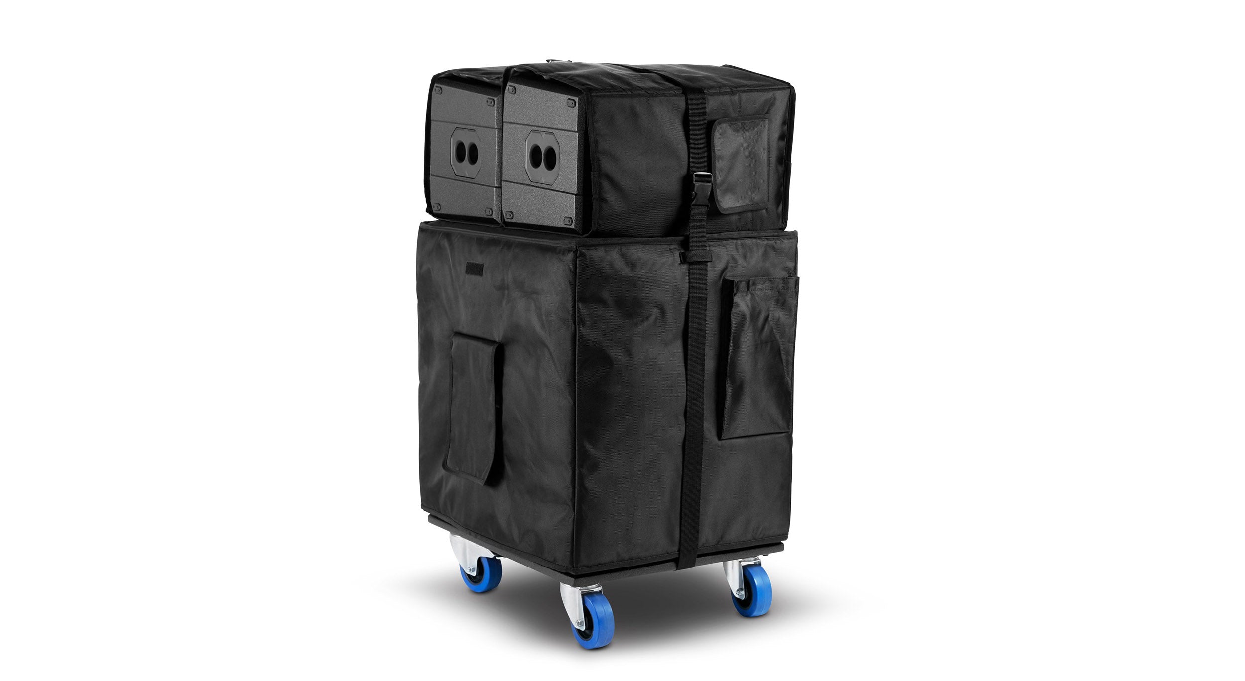 LD Systems D15G4XBAGSET Transport Set of Castor Board and Protective Covers for DAVE 15 G4X by LD Systems