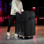 LD Systems D15G4XBAGSET Transport Set of Castor Board and Protective Covers for DAVE 15 G4X by LD Systems