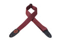 Levy's MSS8-BRG, 2-Inch Wide Soft-hand Polypropylene Guitar Strap - Burgundy by Levy's