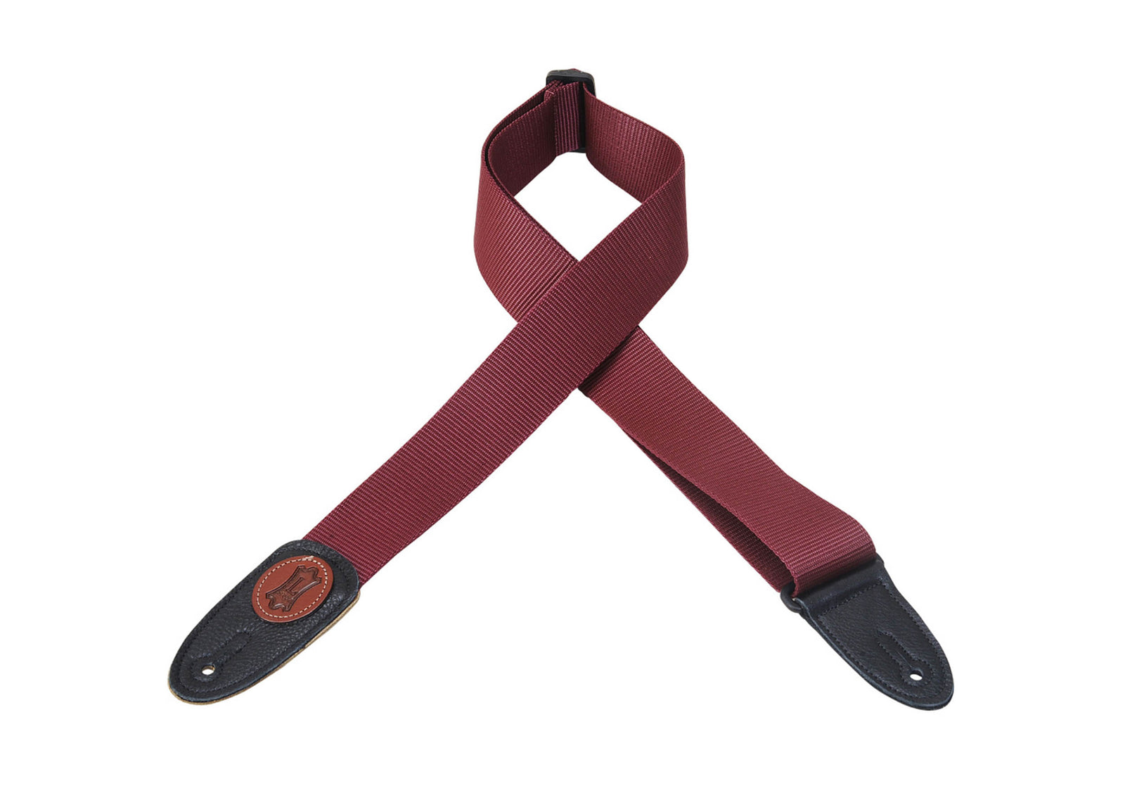 Levy's MSS8-BRG, 2-Inch Wide Soft-hand Polypropylene Guitar Strap - Burgundy by Levy's