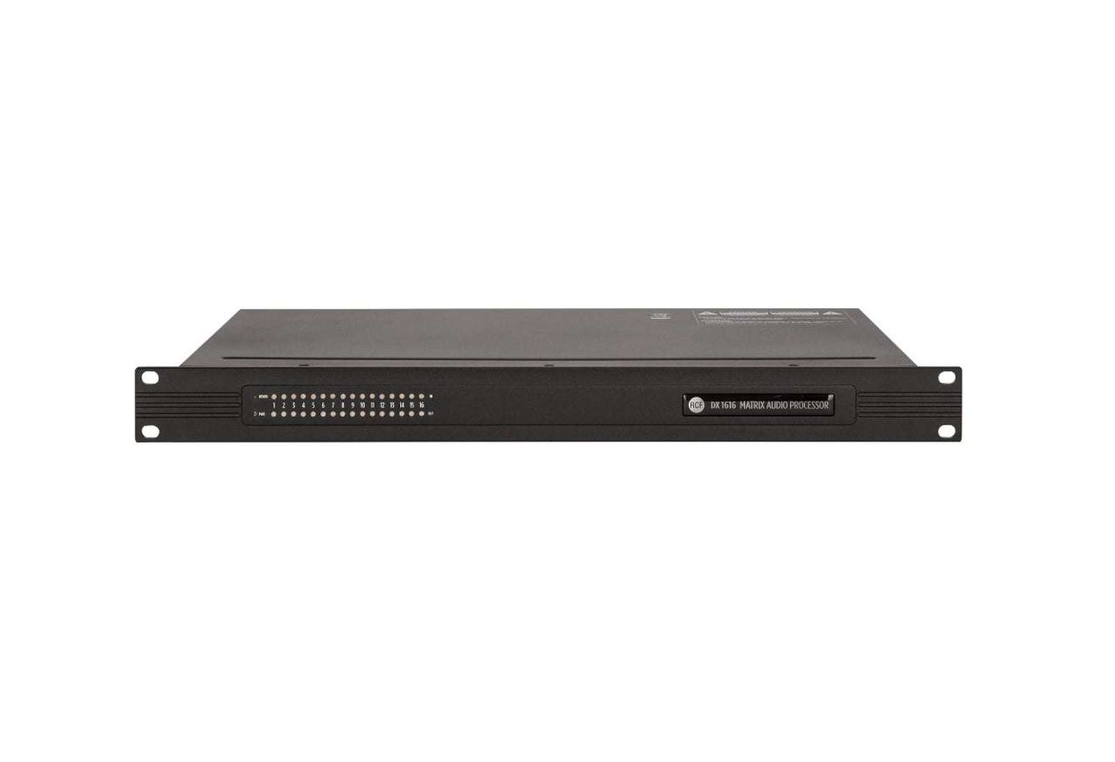 RCF DX-1616 High-Performance 16×16 Matrix Audio Processor - Black by RCF