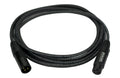 Whirlwind DKF25BK XLR Female to XLR Male AES/EBU Cable with Gold Contacts Black - 25 Feet by Whirlwind