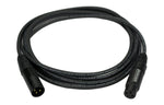 Whirlwind DKF50BK XLR Female to XLR Male AES/EBU Cable with Gold Contacts Black - 50 Feet by Whirlwind
