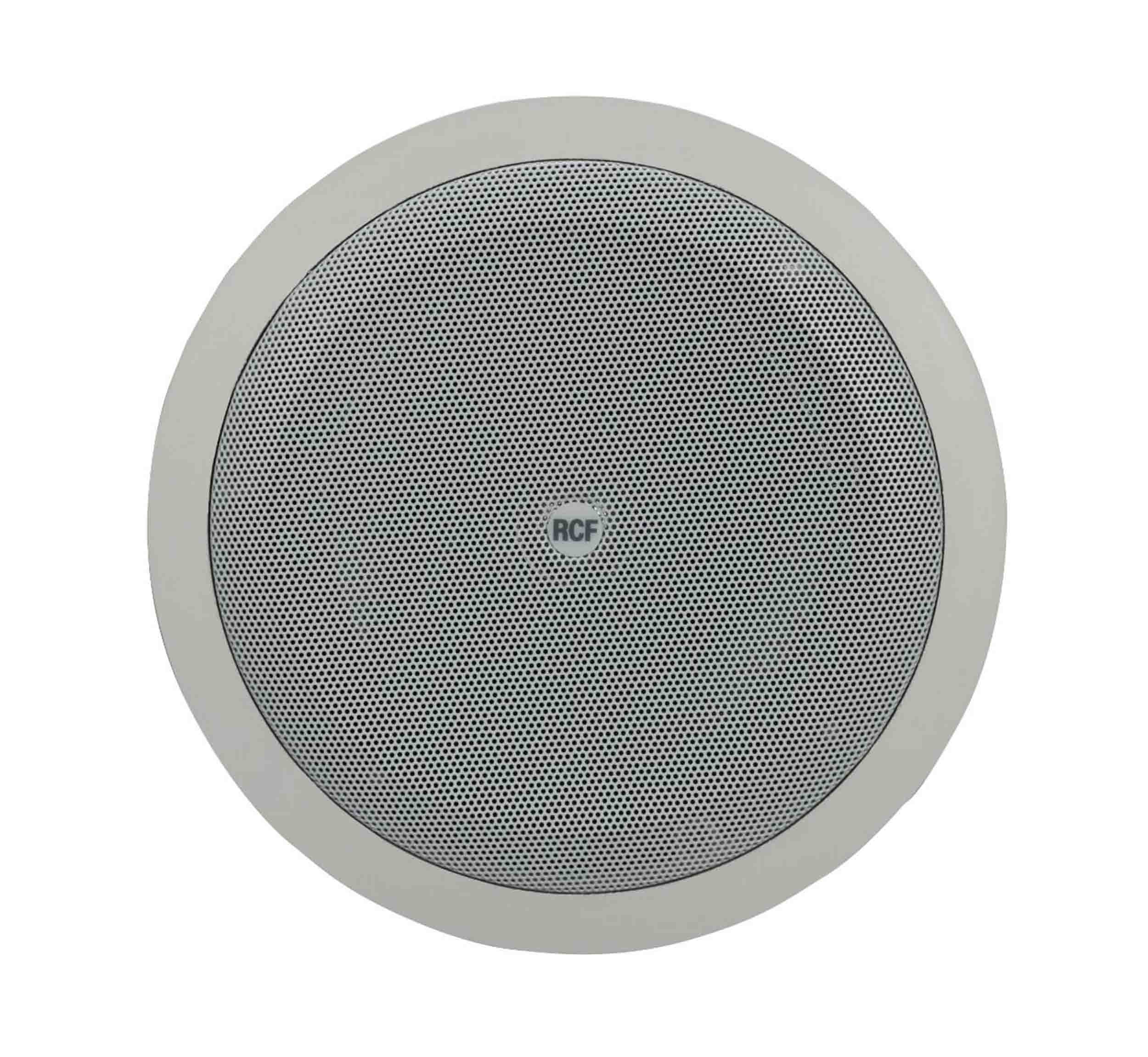 RCF PL 6X Coaxial Ceiling Speaker with 6-Inch Woofer - White by RCF