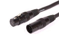 Whirlwind DMX25 5-Pin Gold Contacts Cable XLRF to XLRM - 25 Feet by Whirlwind