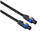 Whirlwind NL4-050 MultiLine Speaker Cable with NL4 SpeakOn Connectors - 50 ft by The Music People A division of Jam Industries USA LLC