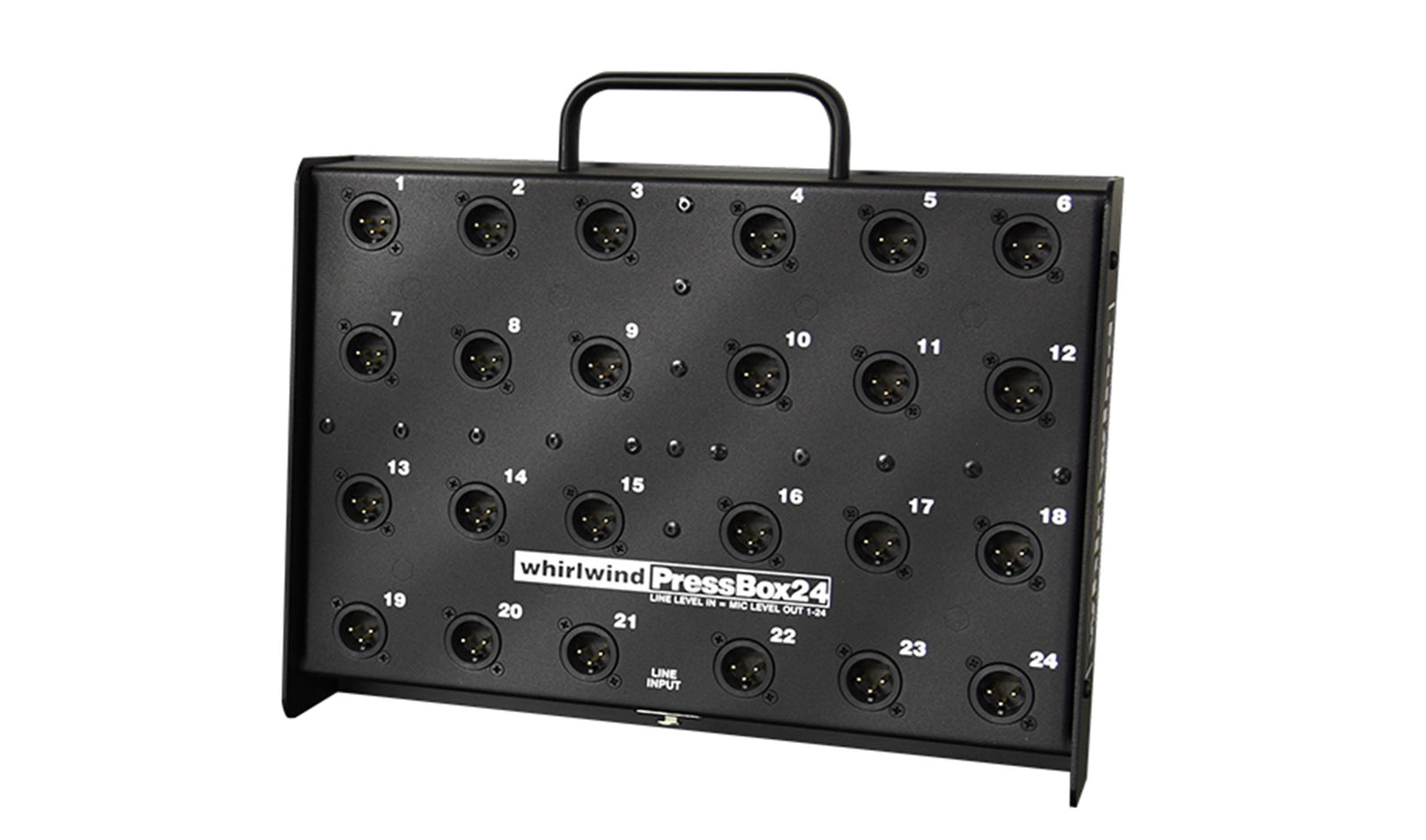 Whirlwind PB24 Passive Pressbox 1 Line Input to 24 Microphone Outputs by Whirlwind