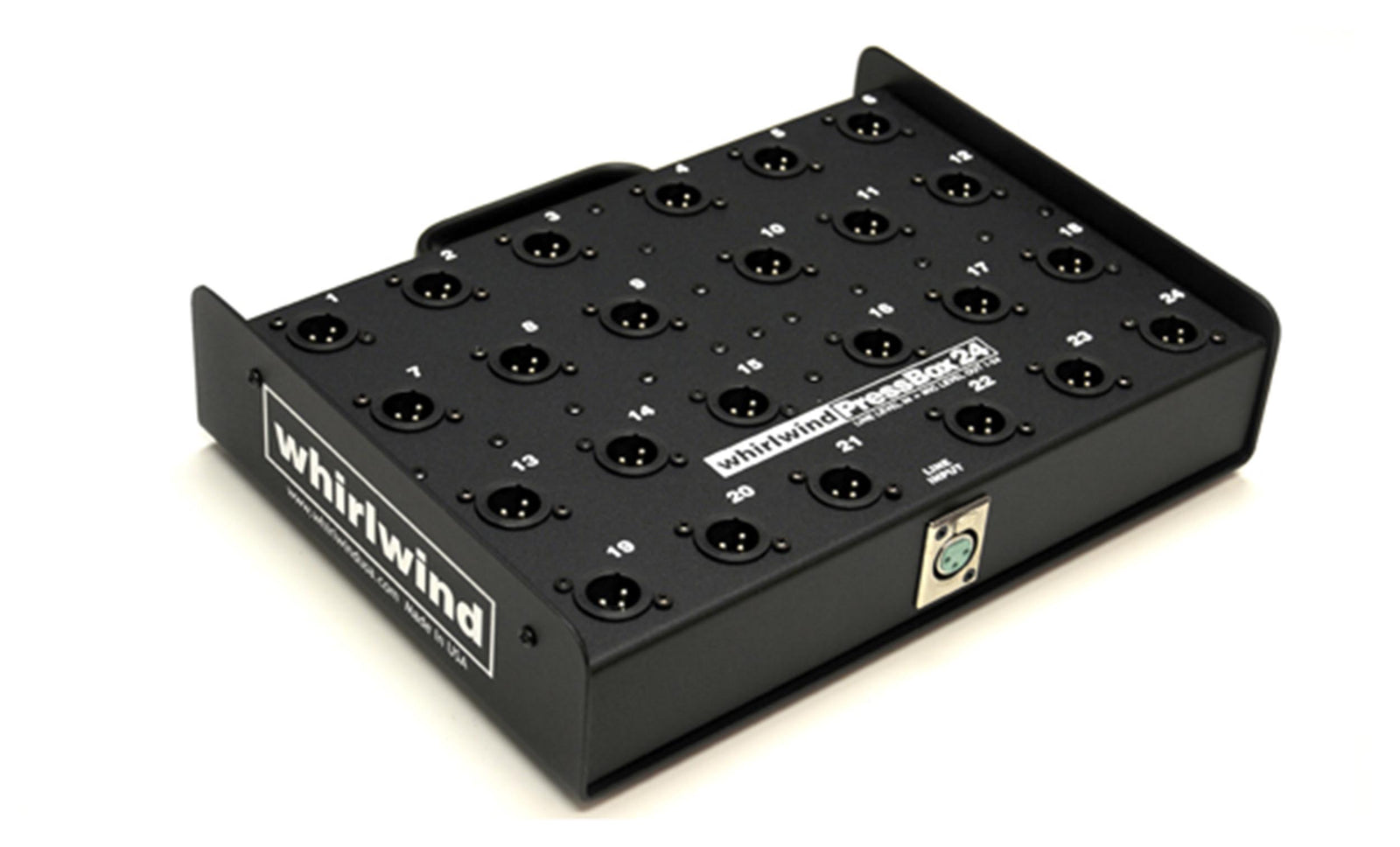 Whirlwind PB24 Passive Pressbox 1 Line Input to 24 Microphone Outputs by Whirlwind