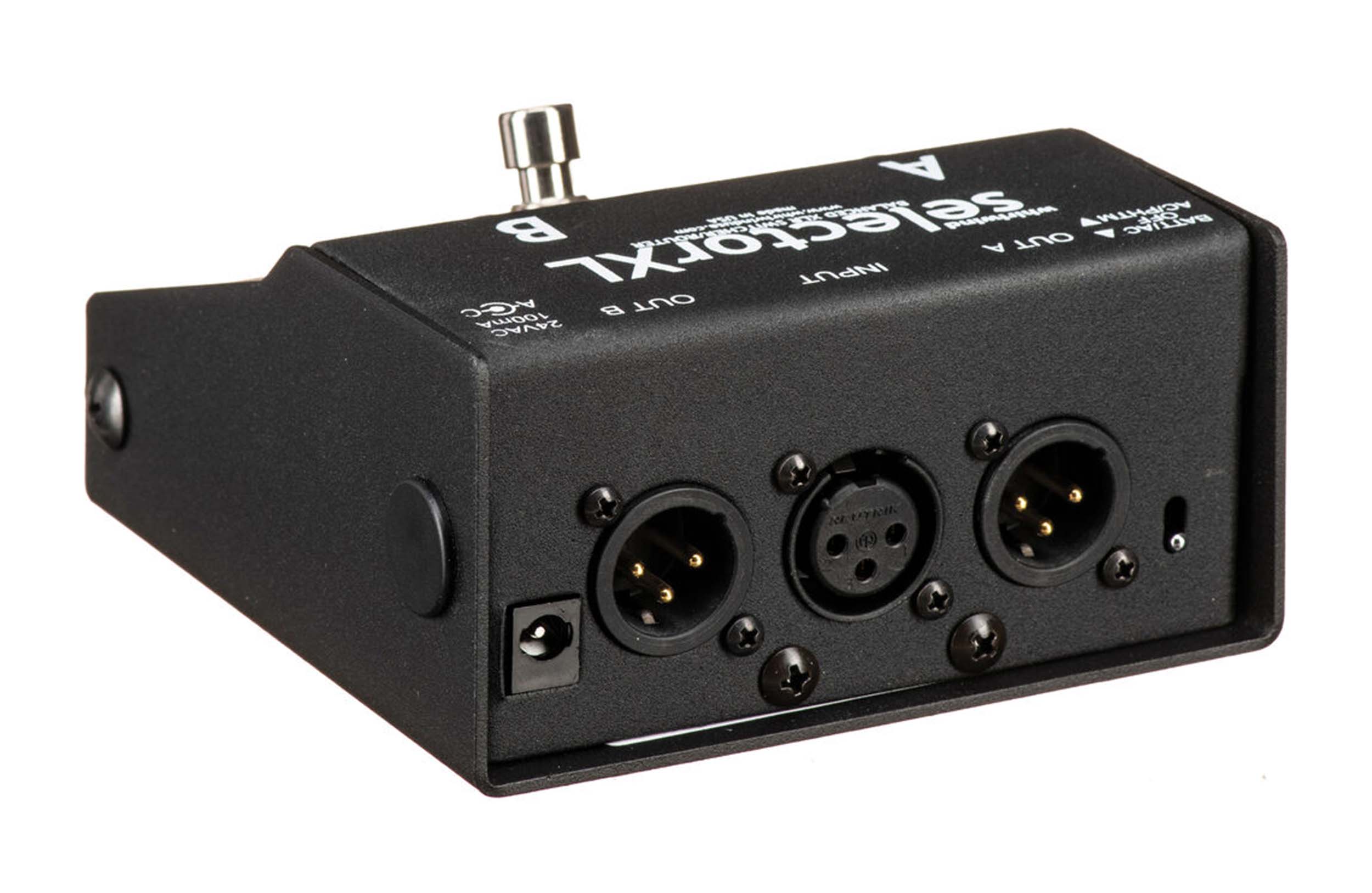 Whirlwind SELXL Footswitch Microphone Output Controller with XLR I/O by Whirlwind