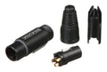 Whirlwind WI3F-BK Inline Female XLR Audio Connector - Black by Whirlwind