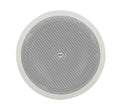 RCF PL8X W Coaxial Ceiling Speaker with 8-Inch Woofer - White by RCF
