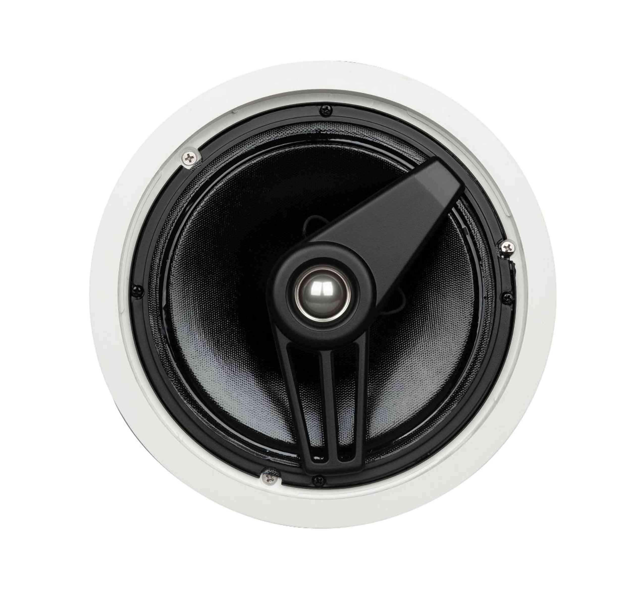 RCF PL8X W Coaxial Ceiling Speaker with 8-Inch Woofer - White by RCF