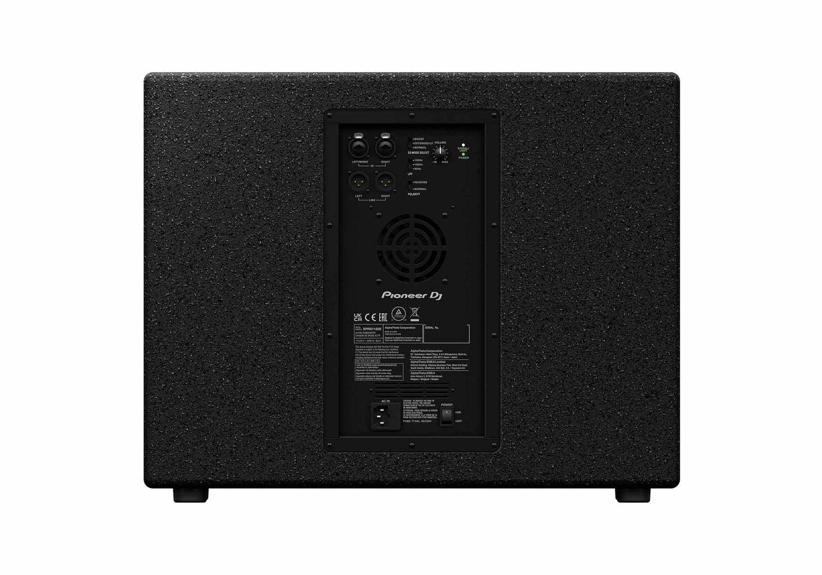 Pioneer DJ XPRS1152ST 15-Inch Reflex Loaded Active Subwoofer - 4000 W by Pioneer DJ