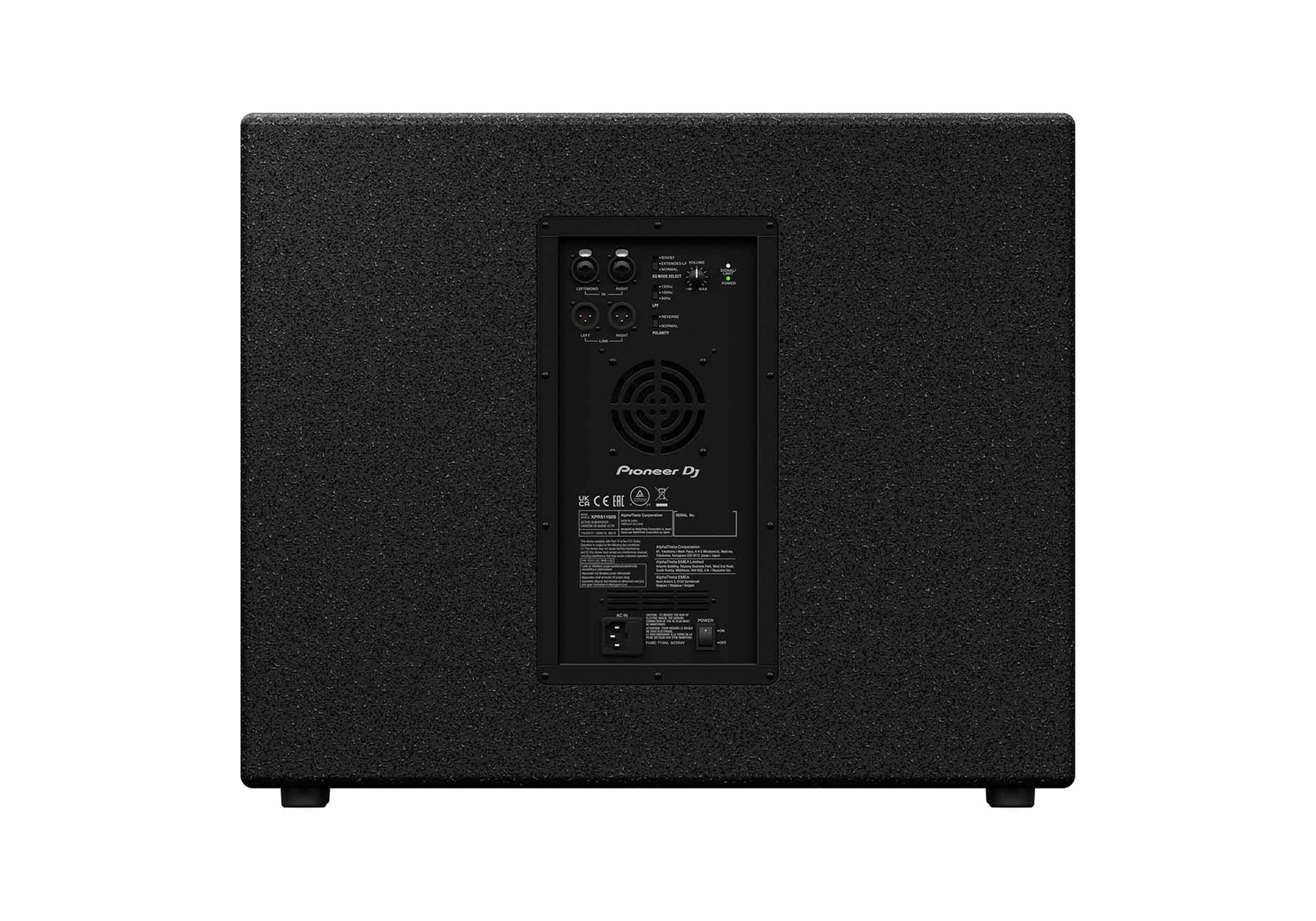 Pioneer DJ XPRS1182ST 18-Inch Reflex Loaded Active Subwoofer - 4000 W by Pioneer DJ