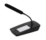 RCF BM 404 Desktop Paging Microphone with 230mm Gooseneck - Black by RCF