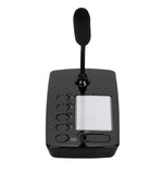 RCF BM 404 Desktop Paging Microphone with 230mm Gooseneck - Black by RCF