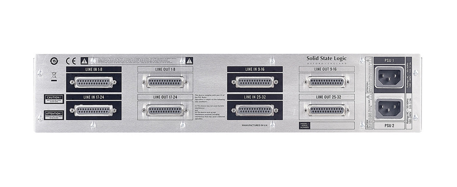 Solid State Logic A32 32-Channel Mixed Format I/O Audio Converter with Dante Interface by SSL