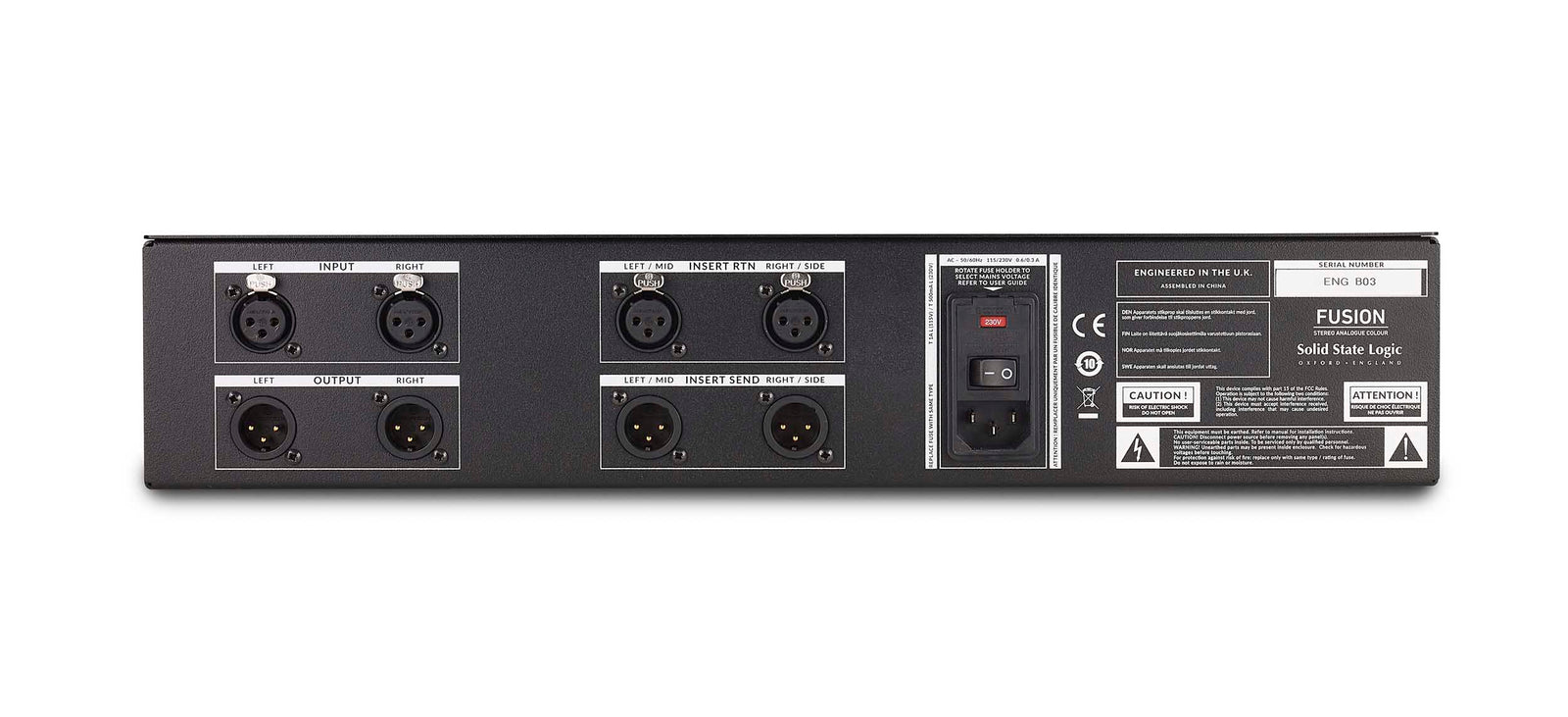 Solid State Logic FUSION Stereo Analogue Color Processor by SSL