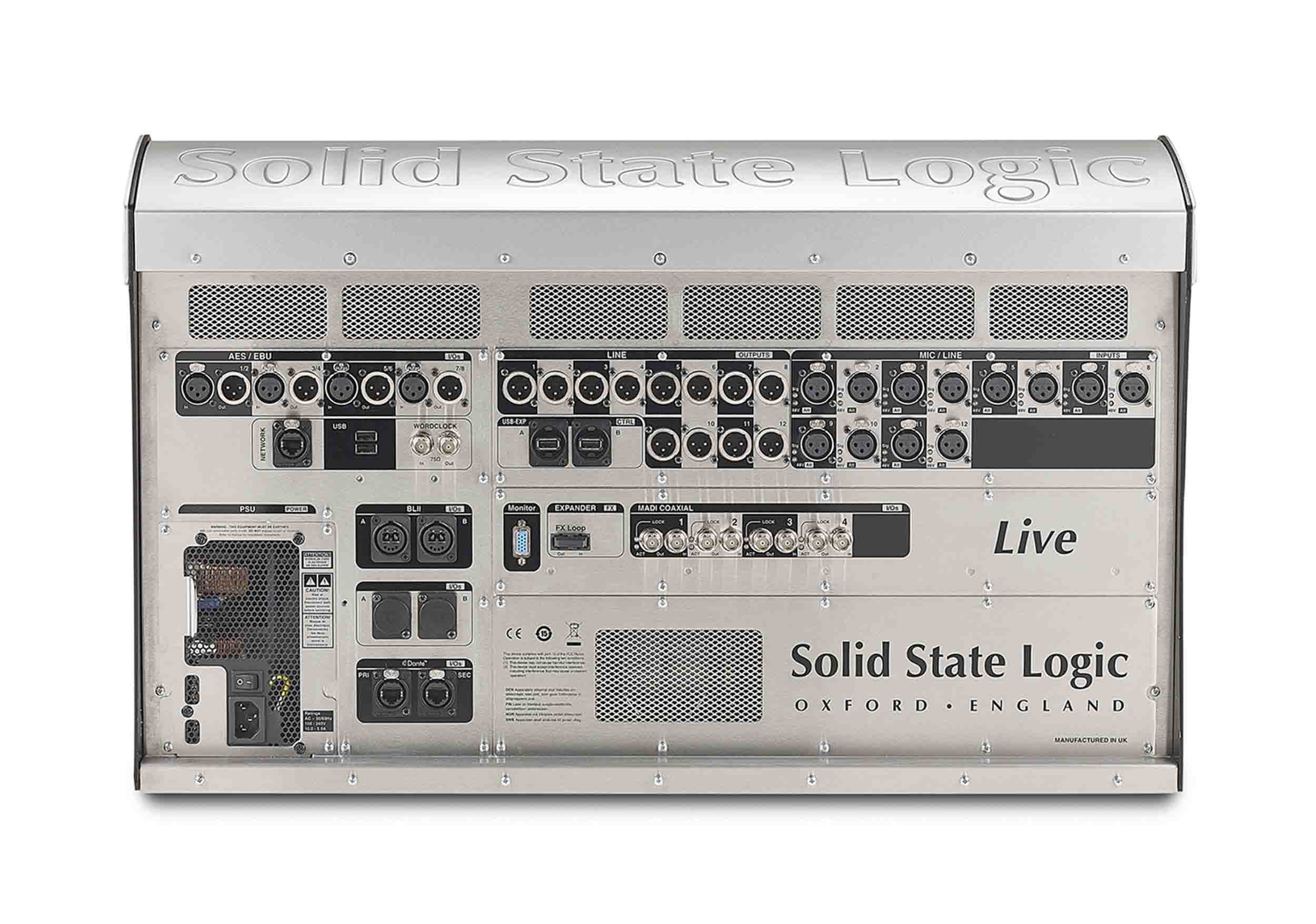 Solid State Logic LIVE-L100PLUS-BUNDLE Dante Bundle with MPL 16-8 Stageboxes by SSL