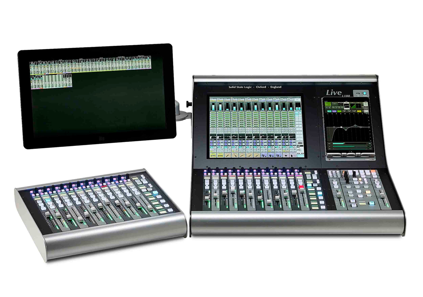 Solid State Logic LIVE-L100PLUS-BUNDLE Dante Bundle with MPL 16-8 Stageboxes by SSL