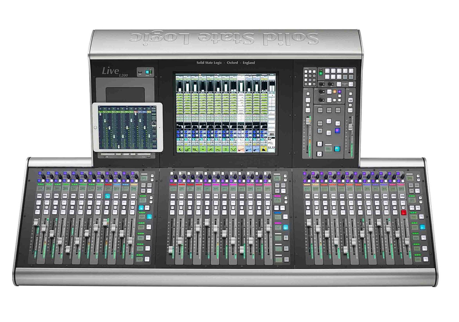 Solid State Logic LIVE-L200PLUS-IBUNDLE Dante Install Bundle with 4x MPL 16-8 Stageboxes by Waves
