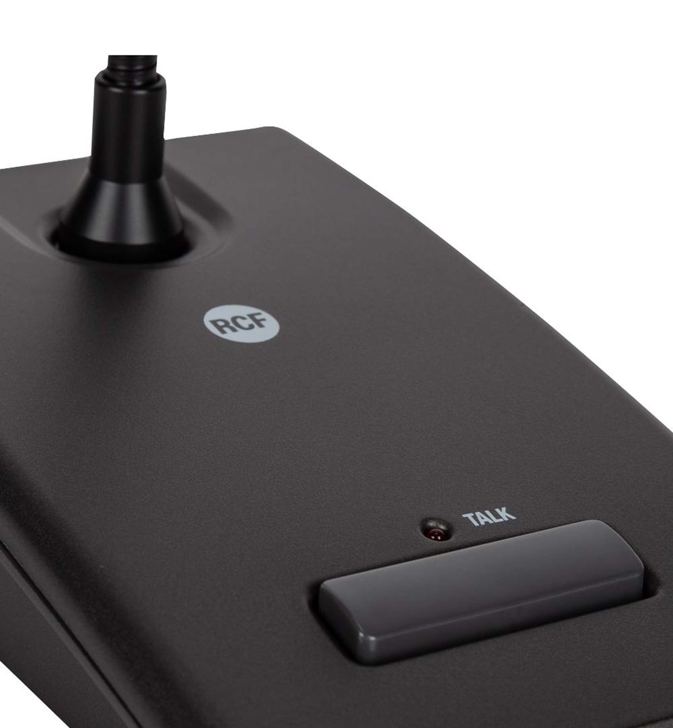 RCF BM 3001 Compact Desktop Paging Microphone Gooseneck - 300mm by RCF