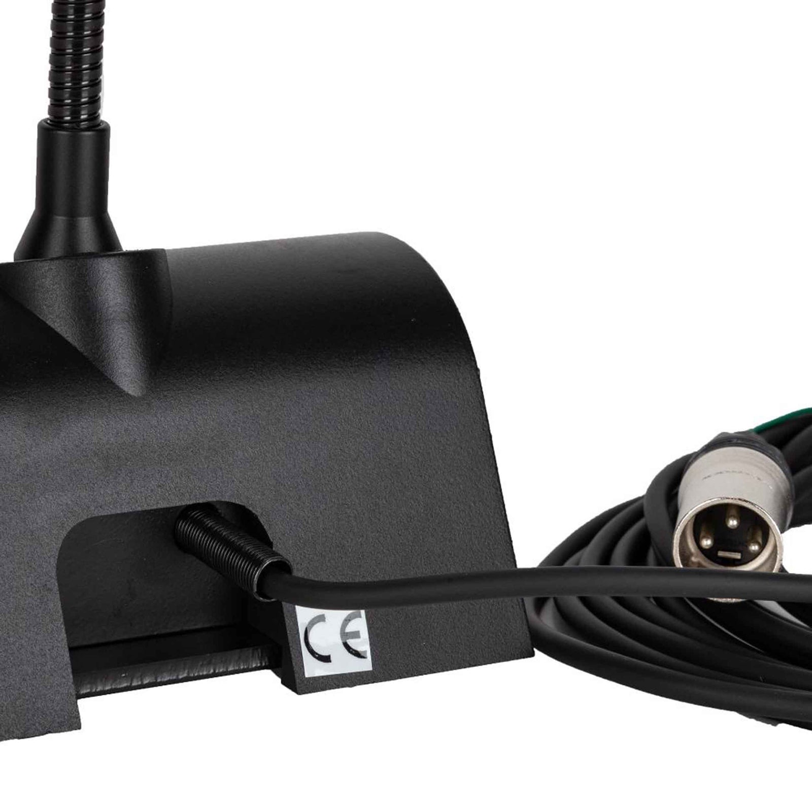 RCF BM 3014 Preamplified Paging Microphone with 320 mm Gooseneck - Black by RCF