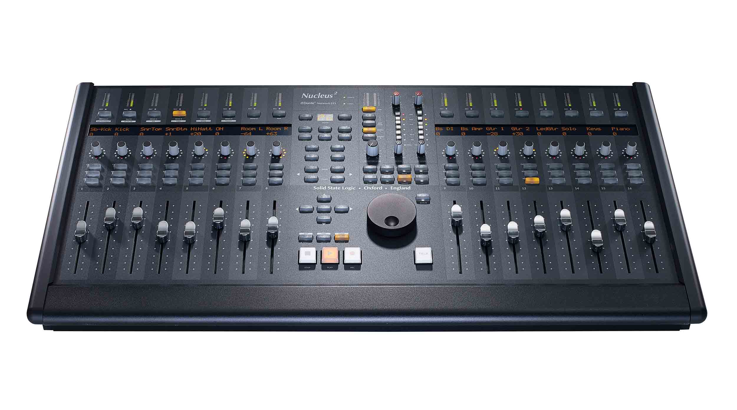 Solid State Logic NUCLEUS2 16-Fader DAW Controller with Dante Audio Interface by SSL