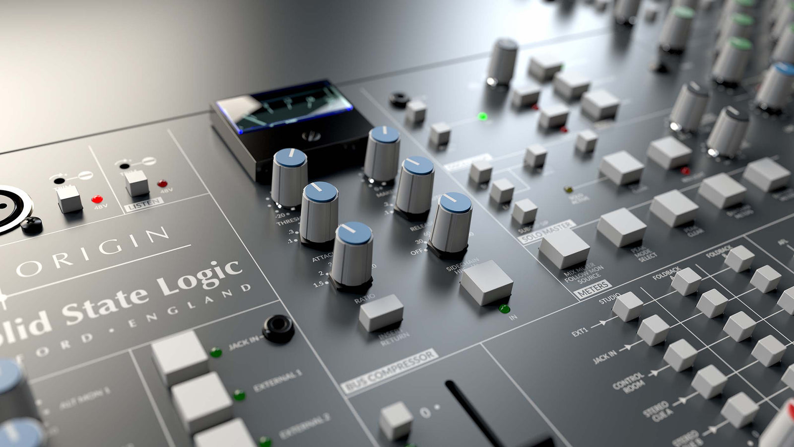 Solid State Logic ORIGIN 32-Channel Studio Console with PureDrive Preamps by SSL