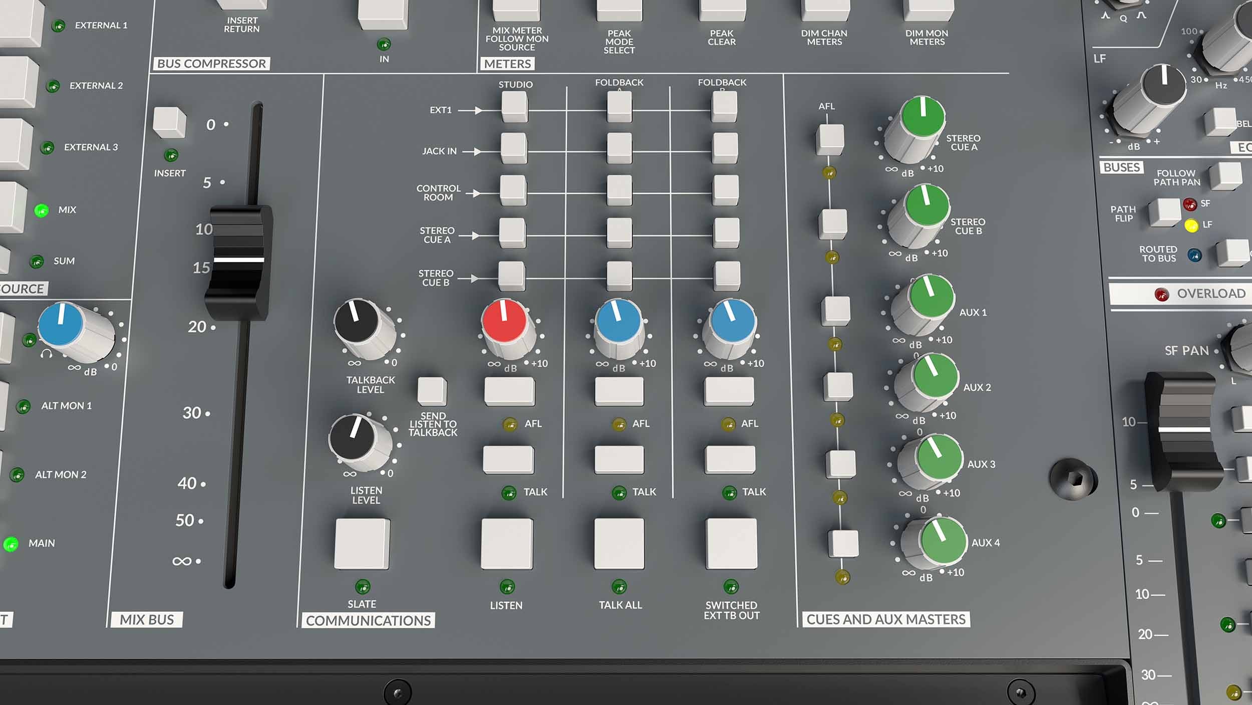 Solid State Logic ORIGIN 32-Channel Studio Console with PureDrive Preamps by SSL