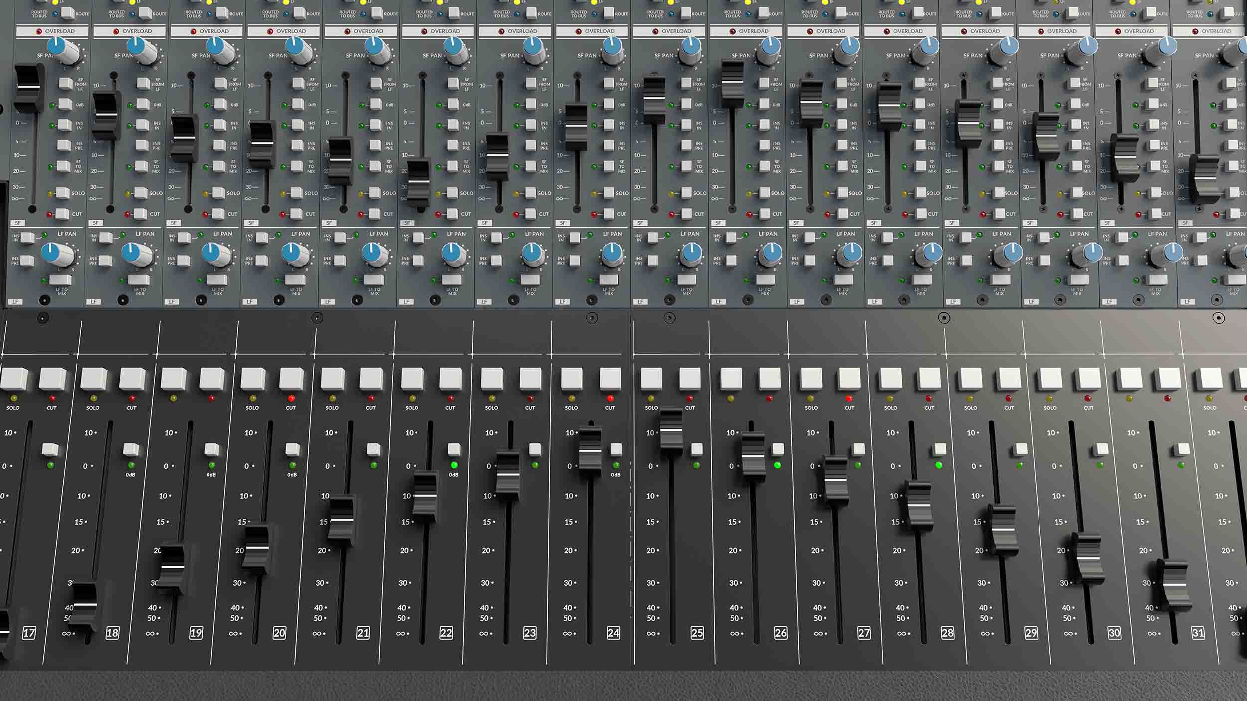 Solid State Logic ORIGIN 32-Channel Studio Console with PureDrive Preamps by SSL