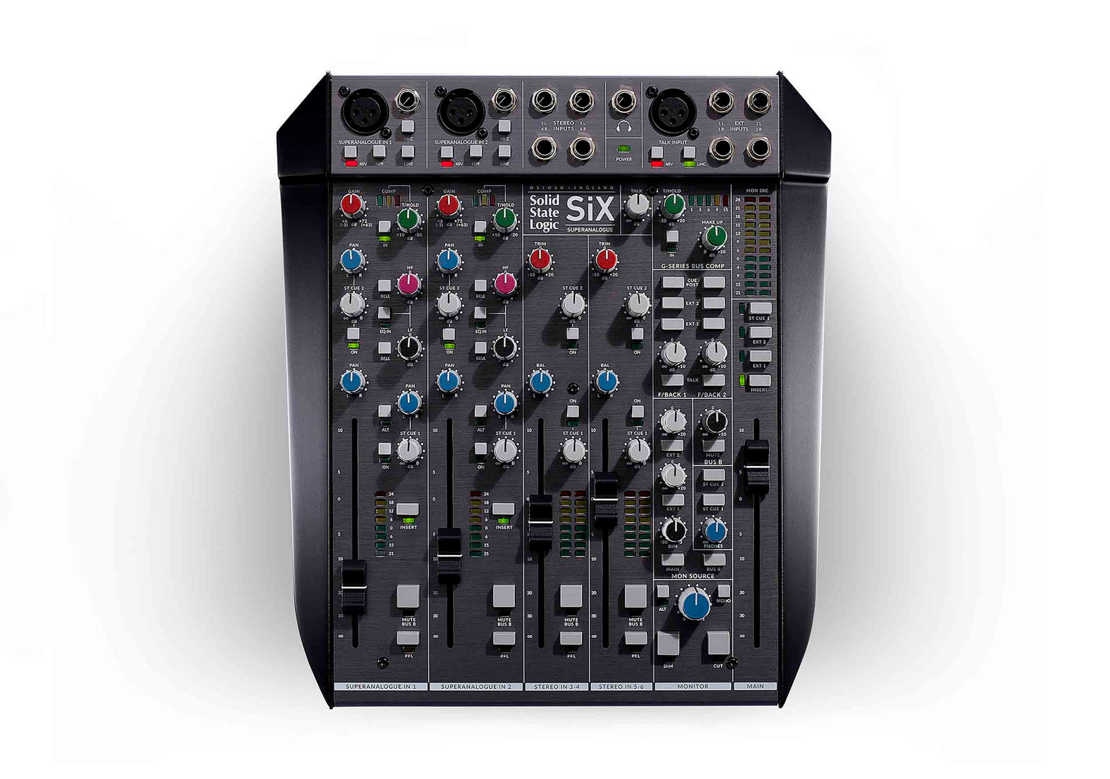 Solid State Logic SIX Ultimate Desktop Mixer with SuperAnalogue Preamps by SSL