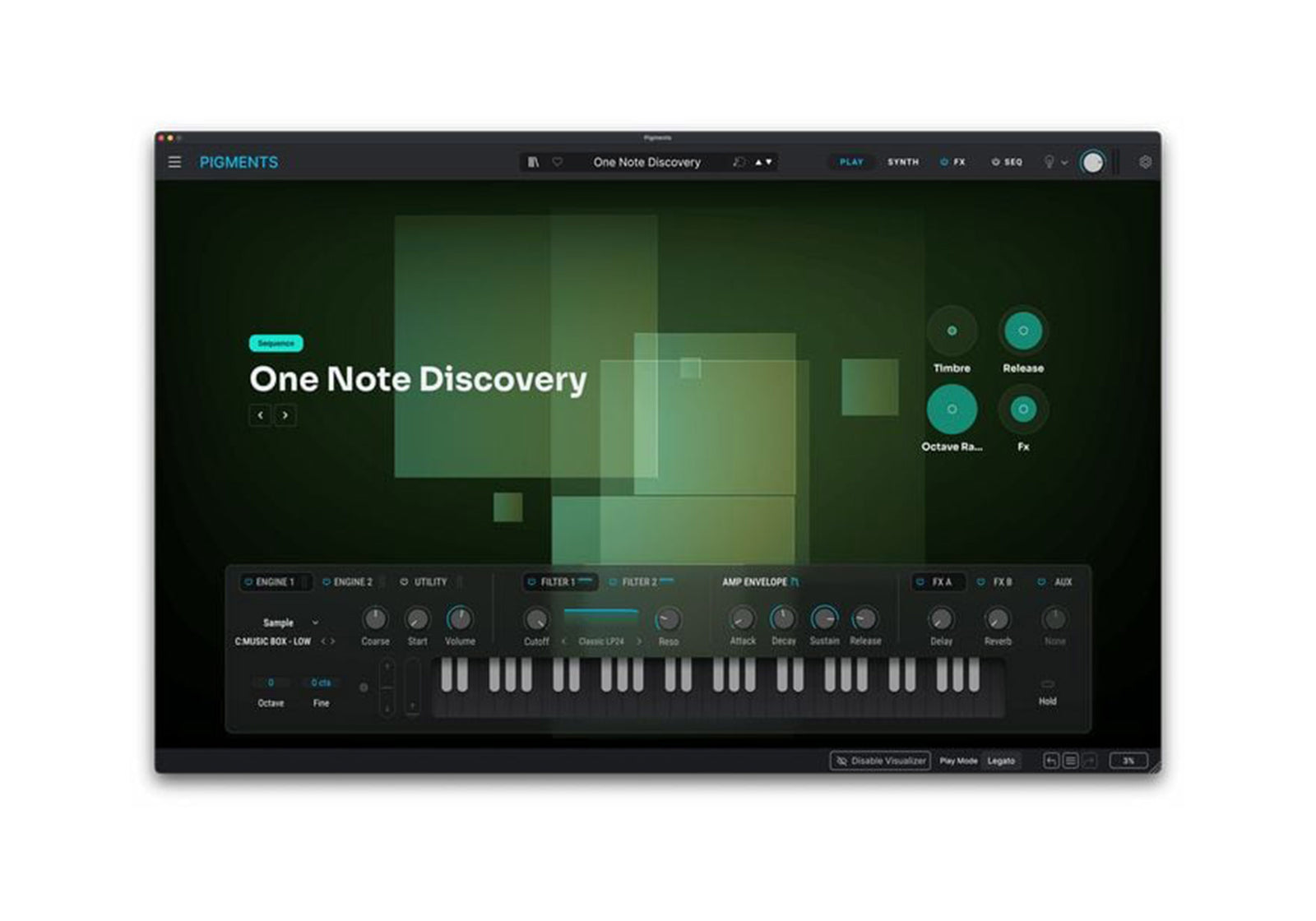 Arturia Pigments 7 Sound Design Synthesizer Software by Arturia