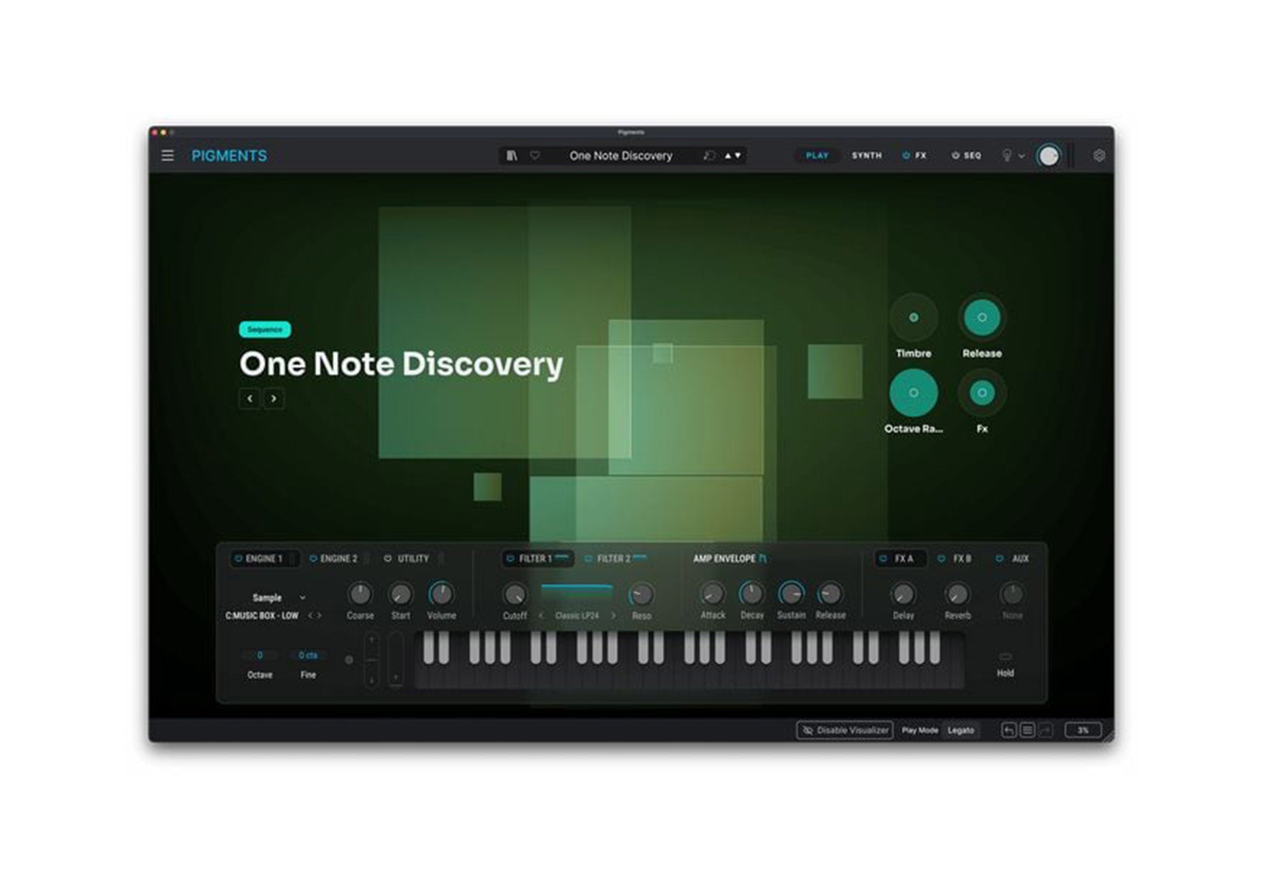 Arturia Pigments 7 Sound Design Synthesizer Software by Arturia