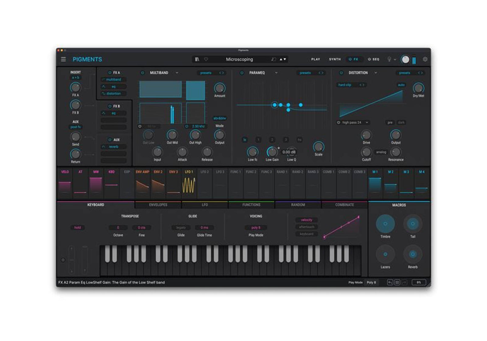 Arturia Pigments 7 Sound Design Synthesizer Software by Arturia