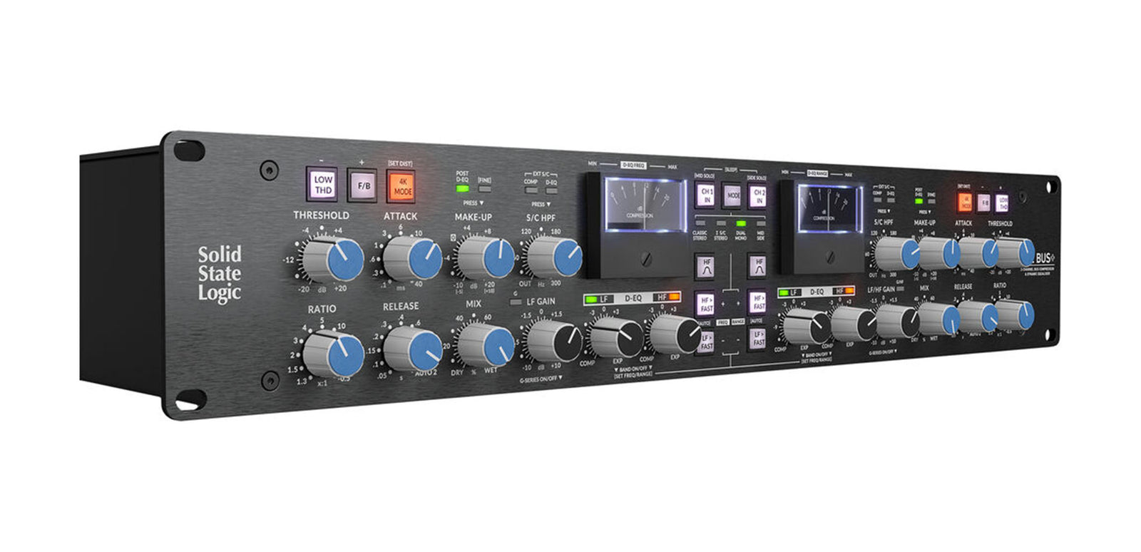 Solid State Logic THE BUS+ 2-Channel Analogue Bus Compressor with Dynamic EQ by SSL
