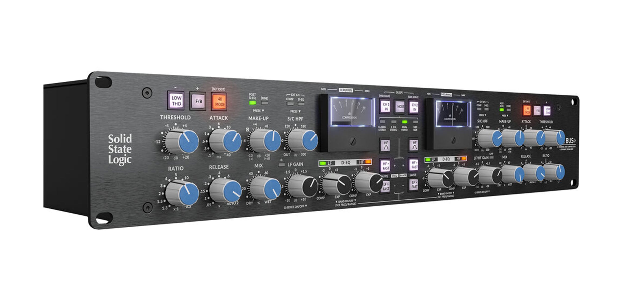 Solid State Logic THE BUS+ 2-Channel Analogue Bus Compressor with Dynamic EQ by SSL