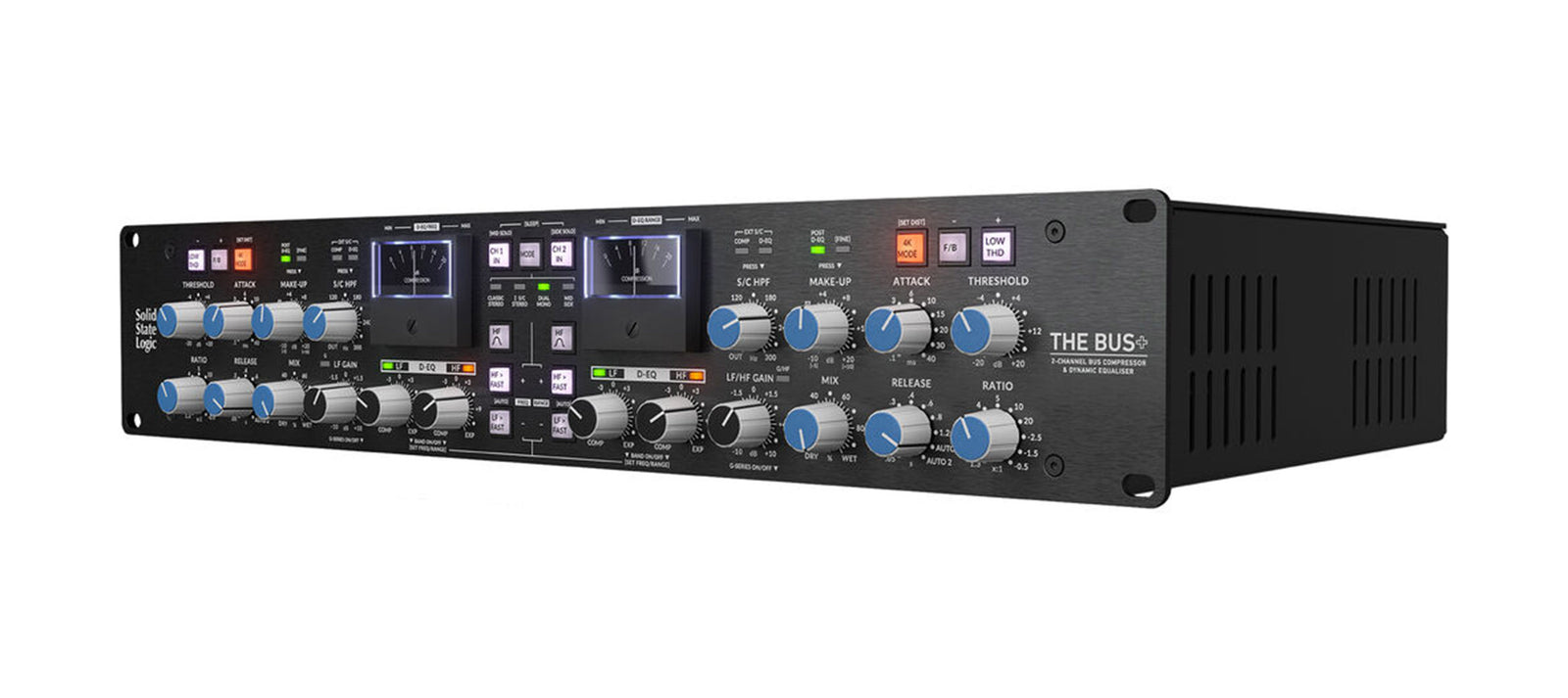 Solid State Logic THE BUS+ 2-Channel Analogue Bus Compressor with Dynamic EQ by SSL